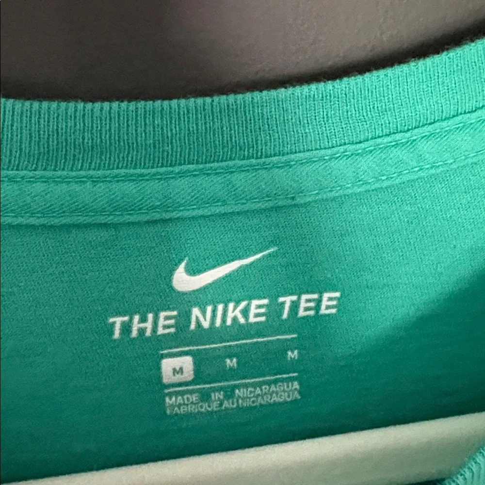 Nike medium green 72 Tee with Bold Graphic